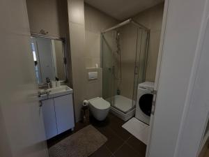 Koupelna v ubytování A&A Sarajevo