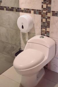 Ένα μπάνιο στο Hotel Curazao Natural Living