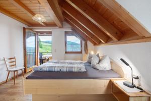 Postel nebo postele na pokoji v ubytování Hochtalblick Spießhorn - Hochkopf
