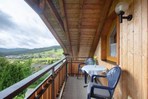 Balkón nebo terasa v ubytování Hochtalblick Spießhorn - Hochkopf