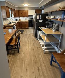 Køkken eller tekøkken på Gaffer Getaway