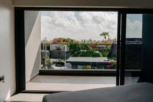 Μπαλκόνι ή βεράντα στο Villa con piscina uso esclusivo