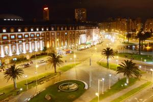 Nespecifikovaný výhled na destinaci Mar del Plata nebo výhled na město při pohledu z hotelu