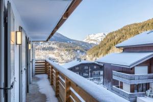 Nespecifikovaný výhled na hory nebo výhled na hory při pohledu z apartmánu