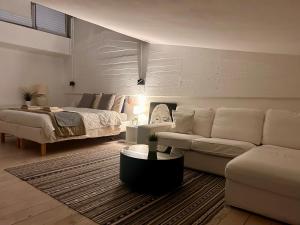 Χώρος καθιστικού στο Loft Navigli With Private Garden