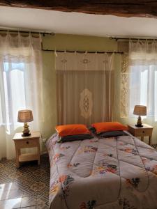 Postel nebo postele na pokoji v ubytování La Sorga de Vida