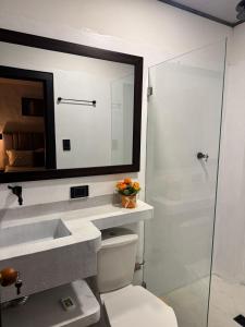 Koupelna v ubytování La Aldea + 49 fotografií