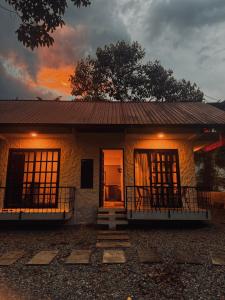 Budova, kde se prázdninový dům nachází