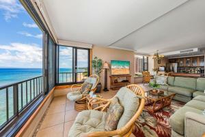 Φωτογραφία από το άλμπουμ του Maui Kai 808 · MK 808 OceanFront 1BD Kaanapali Beach Ocean Views σε Lahaina +43 φωτογραφίες