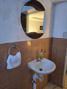 Koupelna v ubytování Apartamento Colonial in Ataco