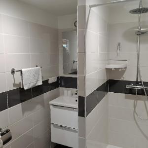 Koupelna v ubytování Centre Luberon, cabanon Hématite