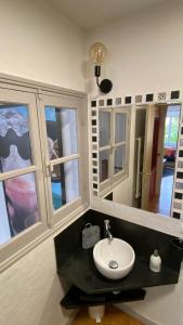 Koupelna v ubytování Mon p'tit nid