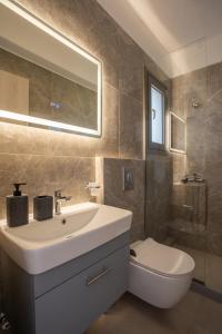 Koupelna v ubytování Valora Villa