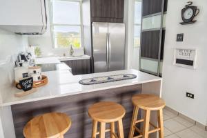 Kuchyň nebo kuchyňský kout v ubytování Marbella PH Apartment with Rooftop in Costa Brava Ceiba