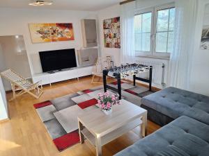 Χώρος καθιστικού στο House with garden close to Vienna & Airport