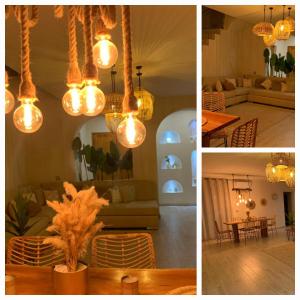 Köök või kööginurk majutusasutuses villa avec piscine style bohème +5 fotot