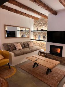 Χώρος καθιστικού στο ruralhomemora