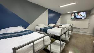 Postel nebo postele na pokoji v ubytování EEEFM Mal Cordeiro de Farias