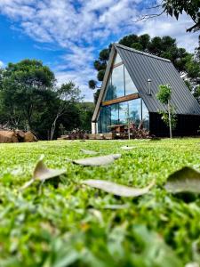 Κήπος έξω από το Cabana Pehuen