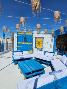 Postel nebo postele na pokoji v ubytování Dar Elyssa - Free Breakfast - Résidence Oasis Tozeur