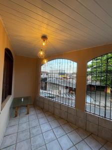 Balkón nebo terasa v ubytování Rustic residence