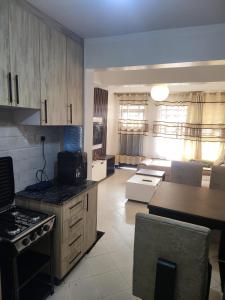 Kuchyň nebo kuchyňský kout v ubytování Kim's Executive Two-Bedroomed Apartment