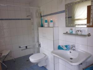Et badeværelse på Ferienhaus Koss 2