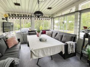 Χώρος καθιστικού στο Archipelago Villa with Pool & Patio