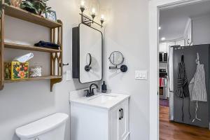 Koupelna v ubytování Plymouth Court Turret Retreat + 43 fotografií