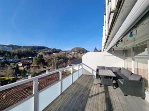 Nespecifikovaný výhled na hory nebo výhled na hory při pohledu z apartmánu