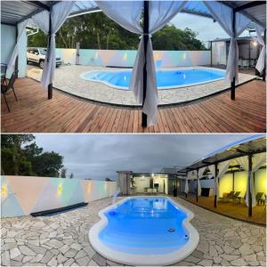 Bazén v ubytování Pousada Bahamas Sc nebo v jeho okolí