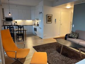 Køkken eller tekøkken på Kaksio Leppävaaran tornissa