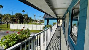 Μπαλκόνι ή βεράντα στο Hotel Monte Carlo