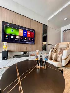 TV a/nebo společenská místnost v ubytování Antara Genting by J&H 3BR Entertainment Suite M1