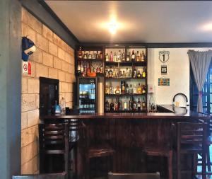 Ο χώρος του lounge ή του μπαρ στο Hotel Boutique Camino Viejo