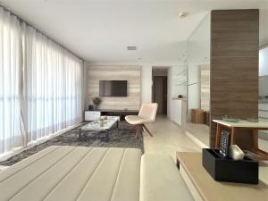 Posezení v ubytování iFlat Brookfield Towers 2/4 Jardim Goiás