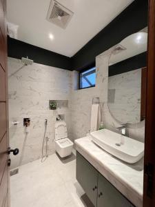 Koupelna v ubytování Comfort Family Stay