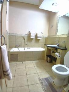 Ένα μπάνιο στο Stylish - 1 Bedroom at Mapungubwe Hotel Apartments +11 φωτογραφίες