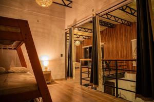 Ένα ή περισσότερα κρεβάτια σε δωμάτιο στο The Brown House