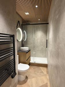 Ένα μπάνιο στο Appartement cosy centre ville