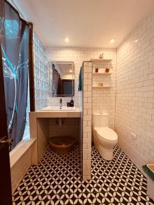 Ένα μπάνιο στο Casa Quetzal Xela