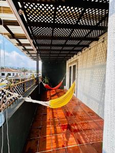 Μπαλκόνι ή βεράντα στο Casa Quetzal Xela