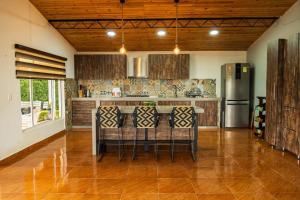 Kuchyň nebo kuchyňský kout v ubytování Milagros km30