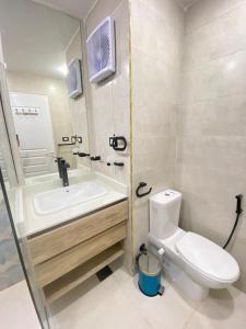 Koupelna v ubytování Nubia El Karma Beach Resort & Aqua Park