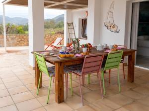 Balkón nebo terasa v ubytování Vacation villa with sea views in Mojácar