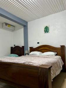 Ένα ή περισσότερα κρεβάτια σε δωμάτιο στο Hotel & Restaurante Tabacones