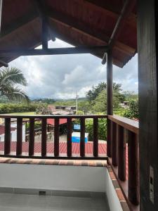 Μπαλκόνι ή βεράντα στο Hotel Kapla