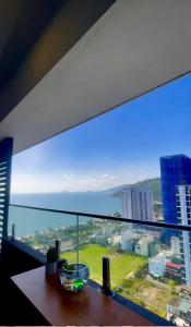 Γενική θέα στη θάλασσα ή θέα στη θάλασσα από  αυτό το ξενοδοχείο διαμερισμάτων