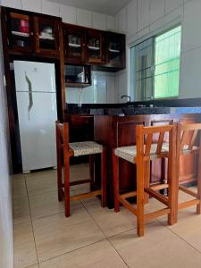 Kuchyň nebo kuchyňský kout v ubytování Recanto do Sossego + 6 fotografií