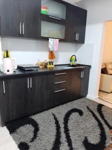 Η κουζίνα ή μικρή κουζίνα στο ЦО Радуга